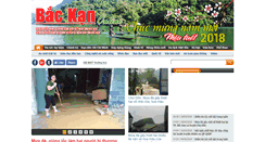 Desktop Screenshot of baobackan.org.vn